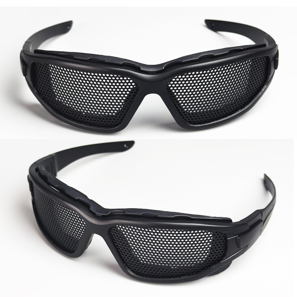Metal Mesh Safety Goggles Impact Resistance
