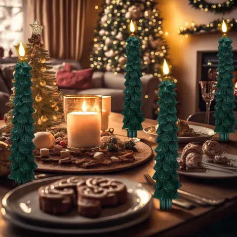 Christmas Decoration Atmosphere Pine Cone Candle