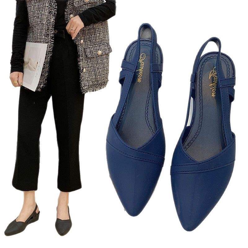 Summer Wedge Platform Womens Sandals Plastic Non-slip For Outdoor Wear