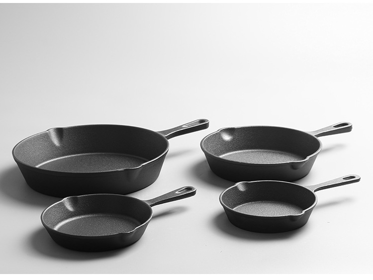 Title 6, Cast Iron Uncoated Frying Pan