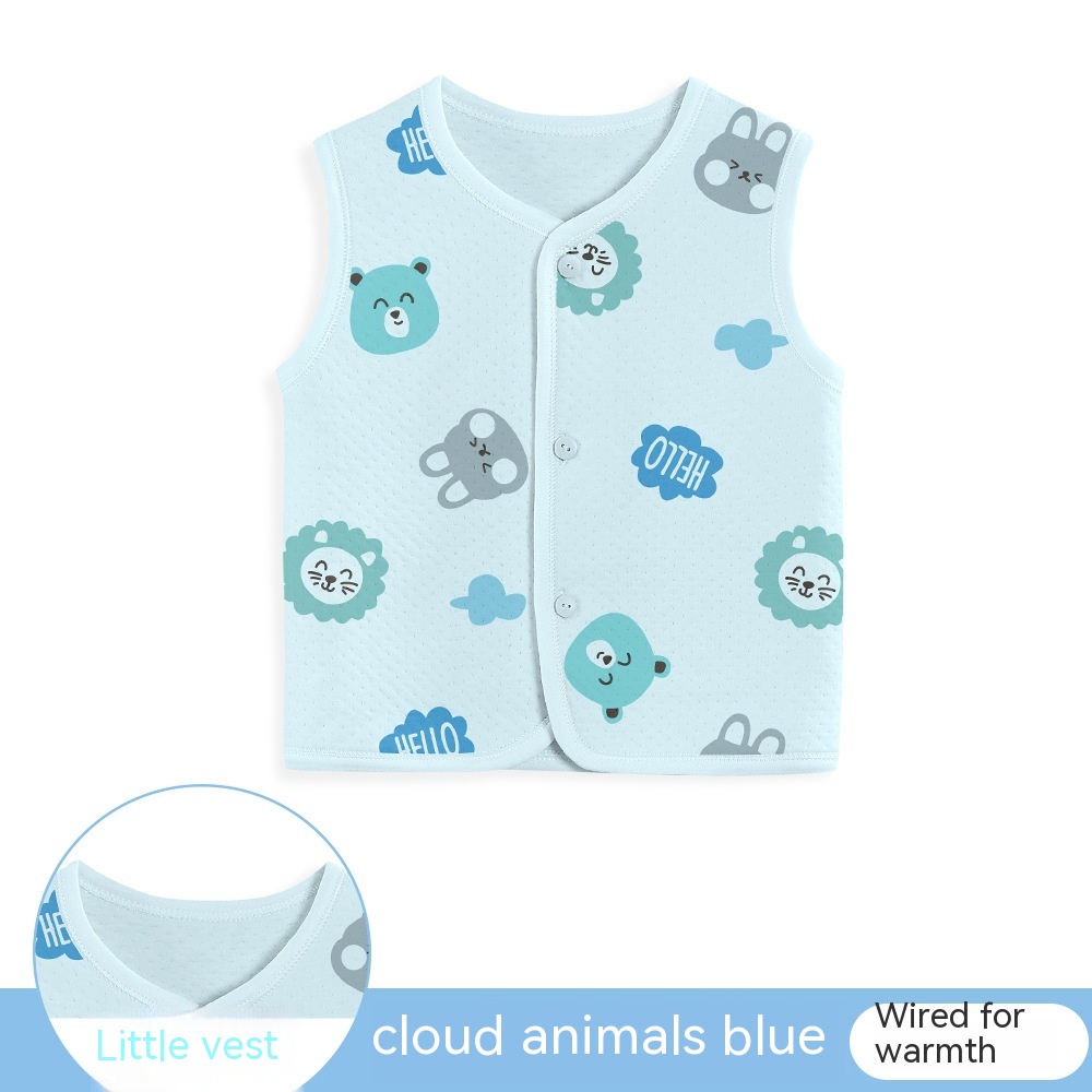 Thick Cloud Animal Blue