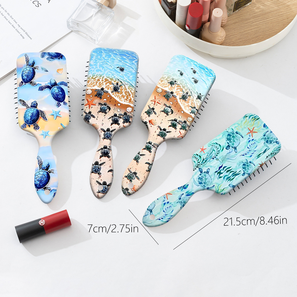 Title 3, Household Portable Sea Turtle Series Pattern Ai...