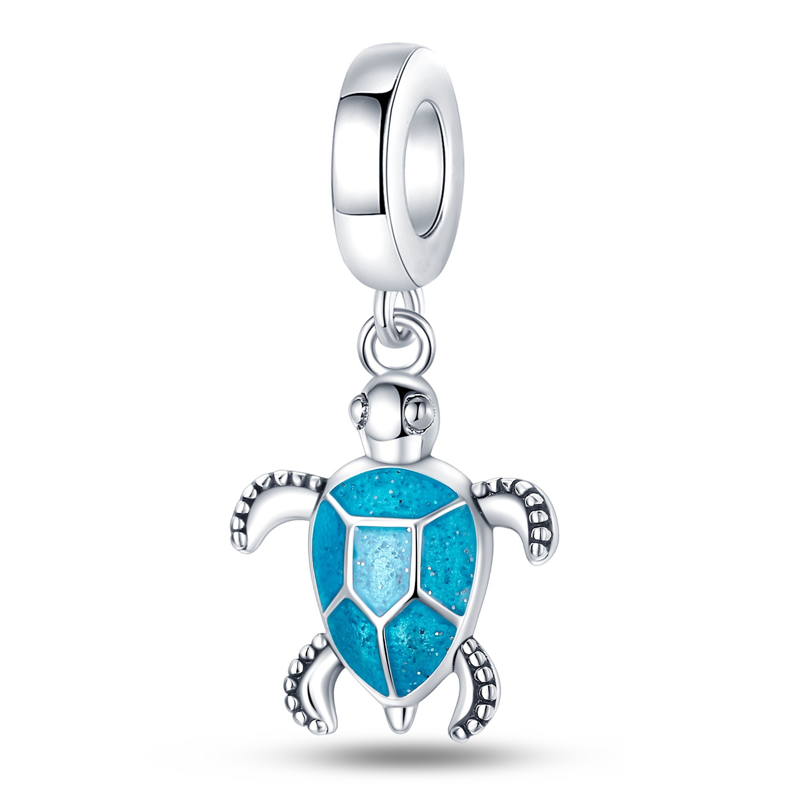 Silver-Plated Ocean Charm Bracelet, picture 10 of 12