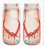 3D printed Flip flop Toe Socks Style7 - Shop at LoveMi