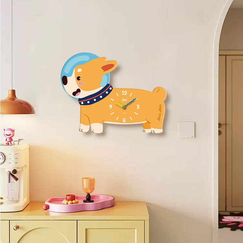 Cute And Creative Decorative Wall Clock For Pets And Dogs 7
