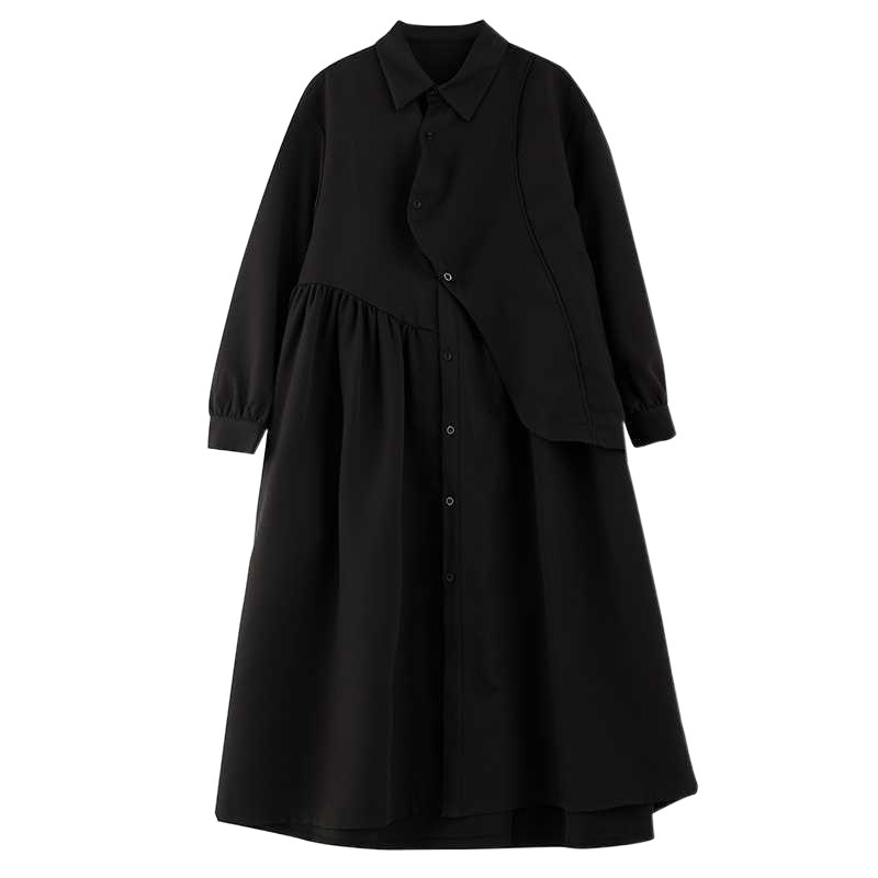 Asymmetric Shirt Dress, picture 2 of 5