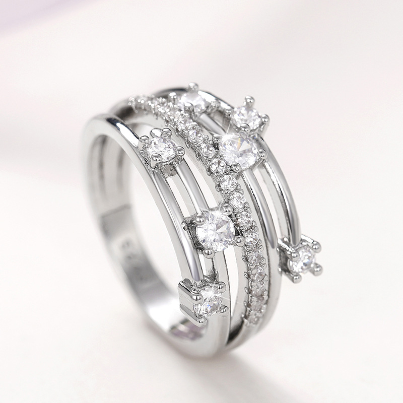 Micro-Pave Zircon Ring
