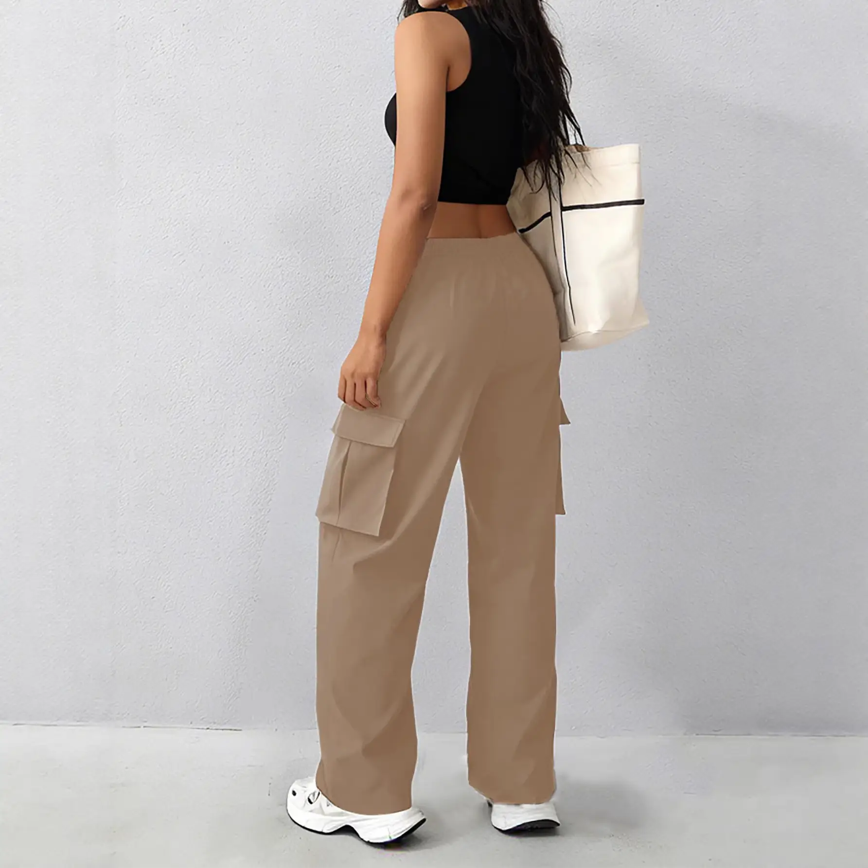 Womens Versatile Casual Commuter Trousers