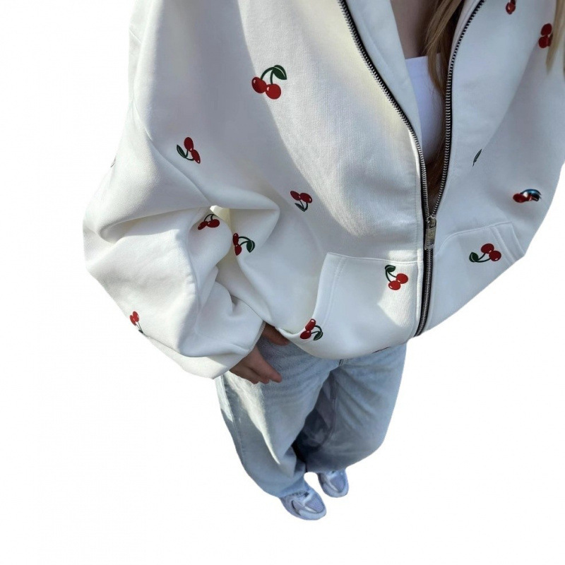 Versatile Womens Sporty Hoodie With 3D Print