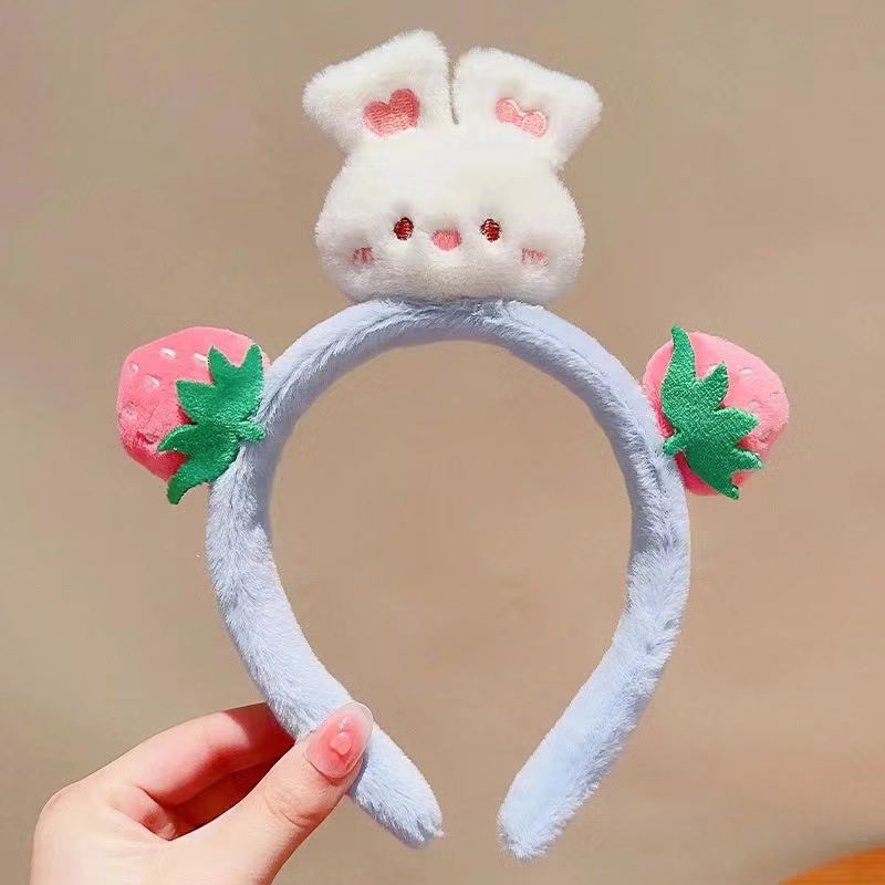 Cartoon Plush Hair Clip Headdress Girl