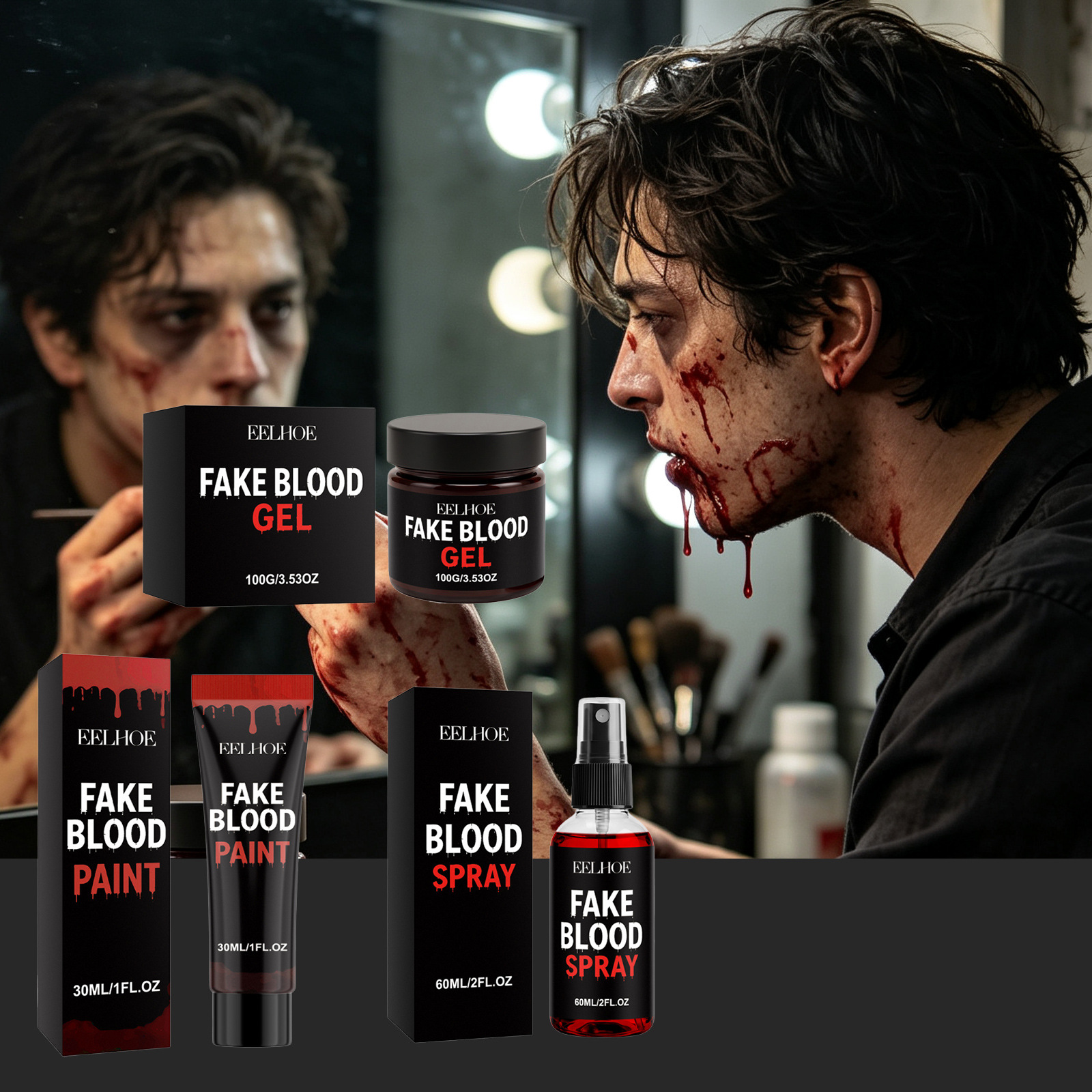 Simulated Plasma Series Halloween Costumes And Stage Makeup