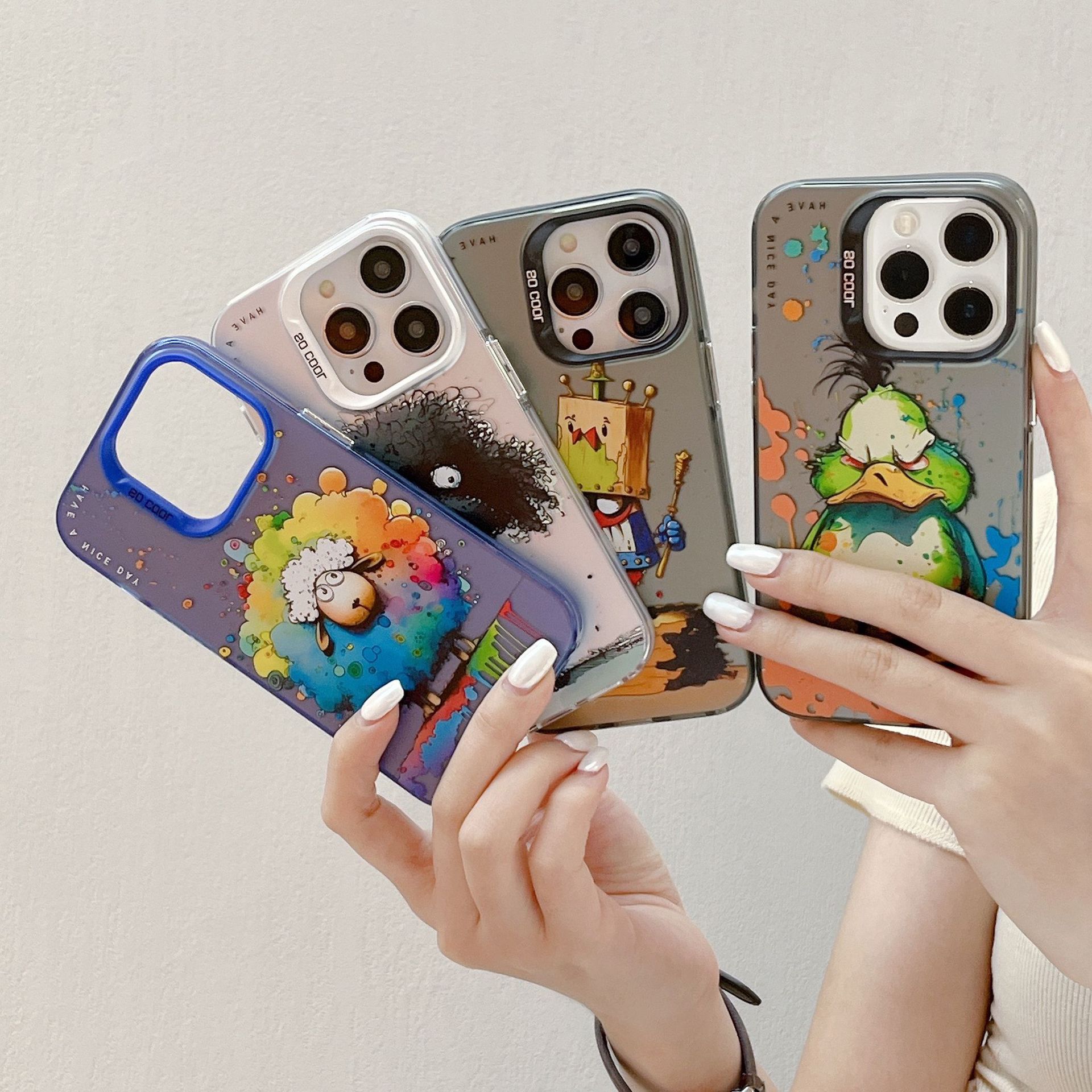 Drop-resistant Protective Cover Personality Phone Case - Image 2