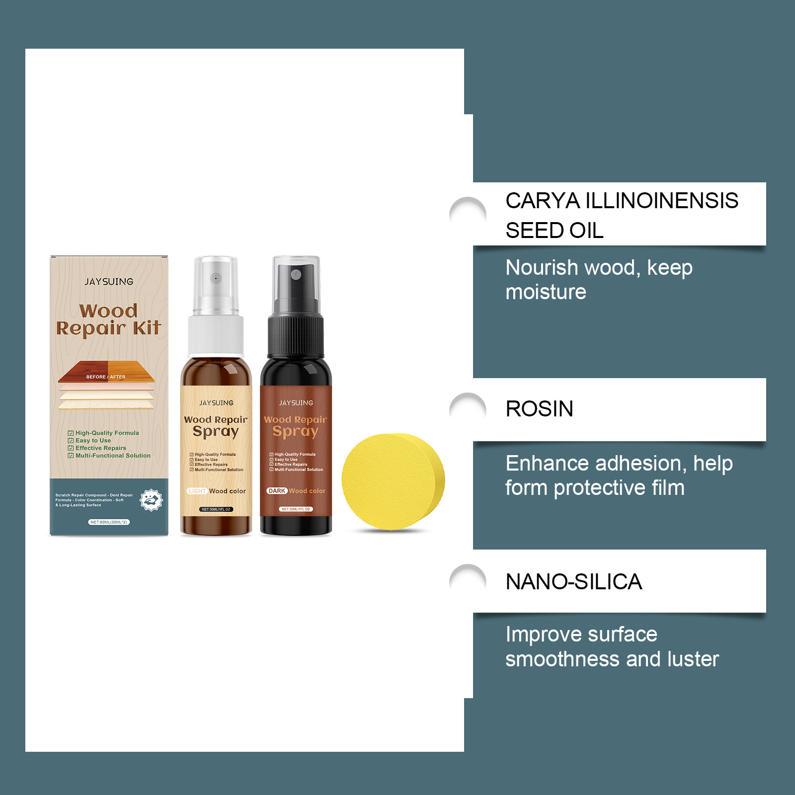 Wood Restoration Spray Kit