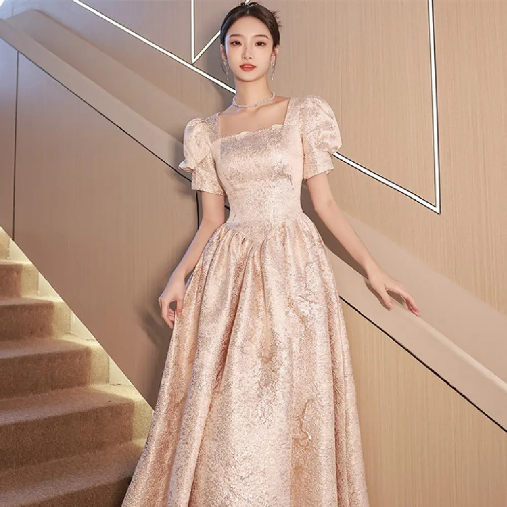 Women Evening Dresses Champagne