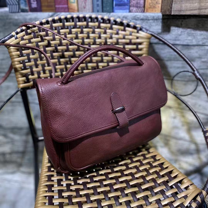 Cowhide Crossbody Shoulder Bag, picture 5 of 6