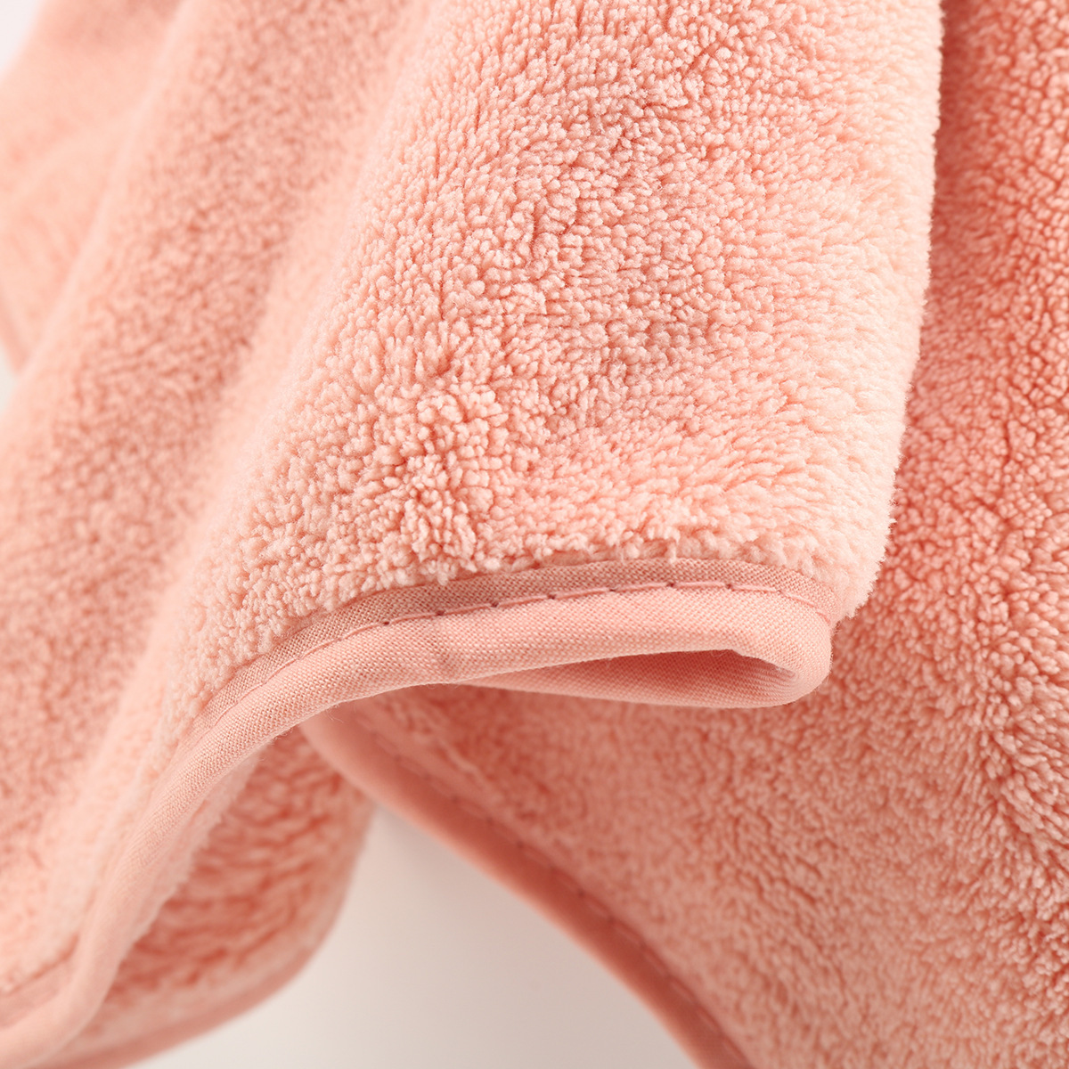 Cartoon Goose Hanging Bathroom Coral Fleece Soft Absorbent Household Hand Towel