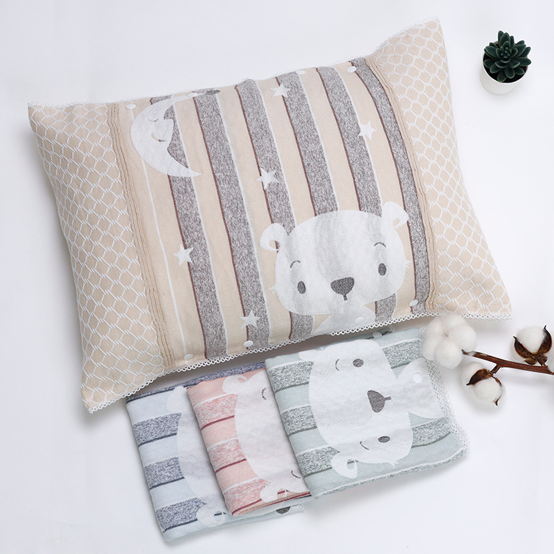 Cotton Pillowcases Four-Layer Gauze