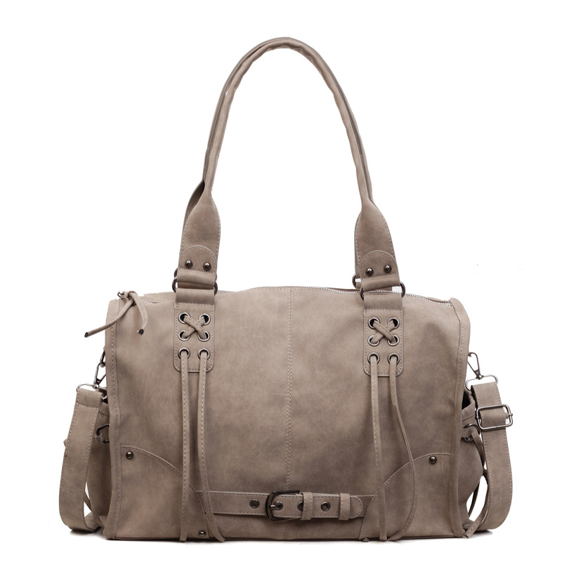 Korean-style Vintage Tote Shoulder Bag