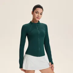 Long Sleeve Cardigan Cycling Clothing Tight Autumn And Winter - Green - View 1