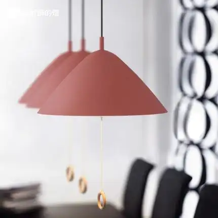 Nordic Duplex Building Creative Personality Restaurant Chandelier