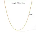Personalized DIY Vacuum-Plated Stainless Steel Necklace view 12