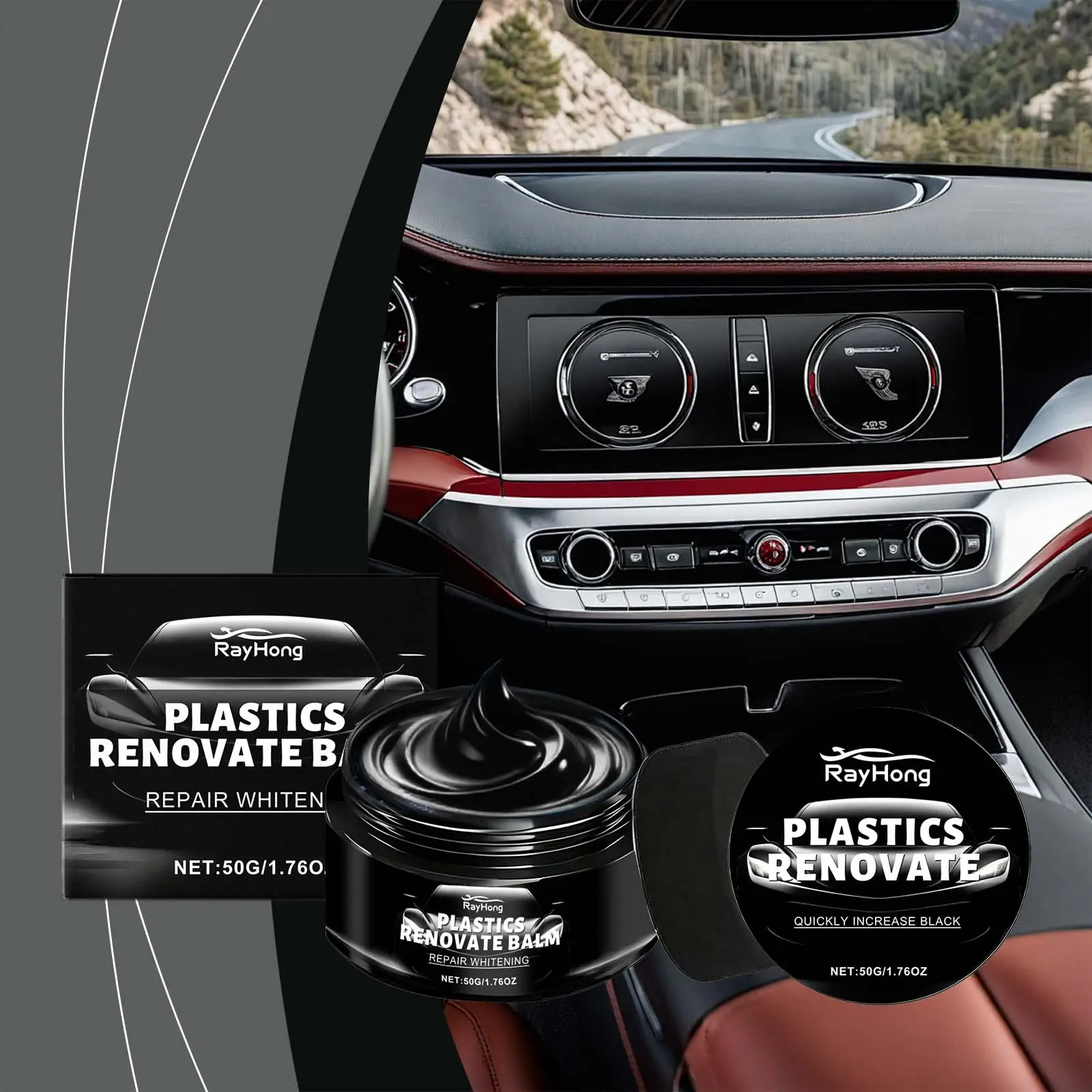 Automotive Plastic Parts Refurbishing Cream