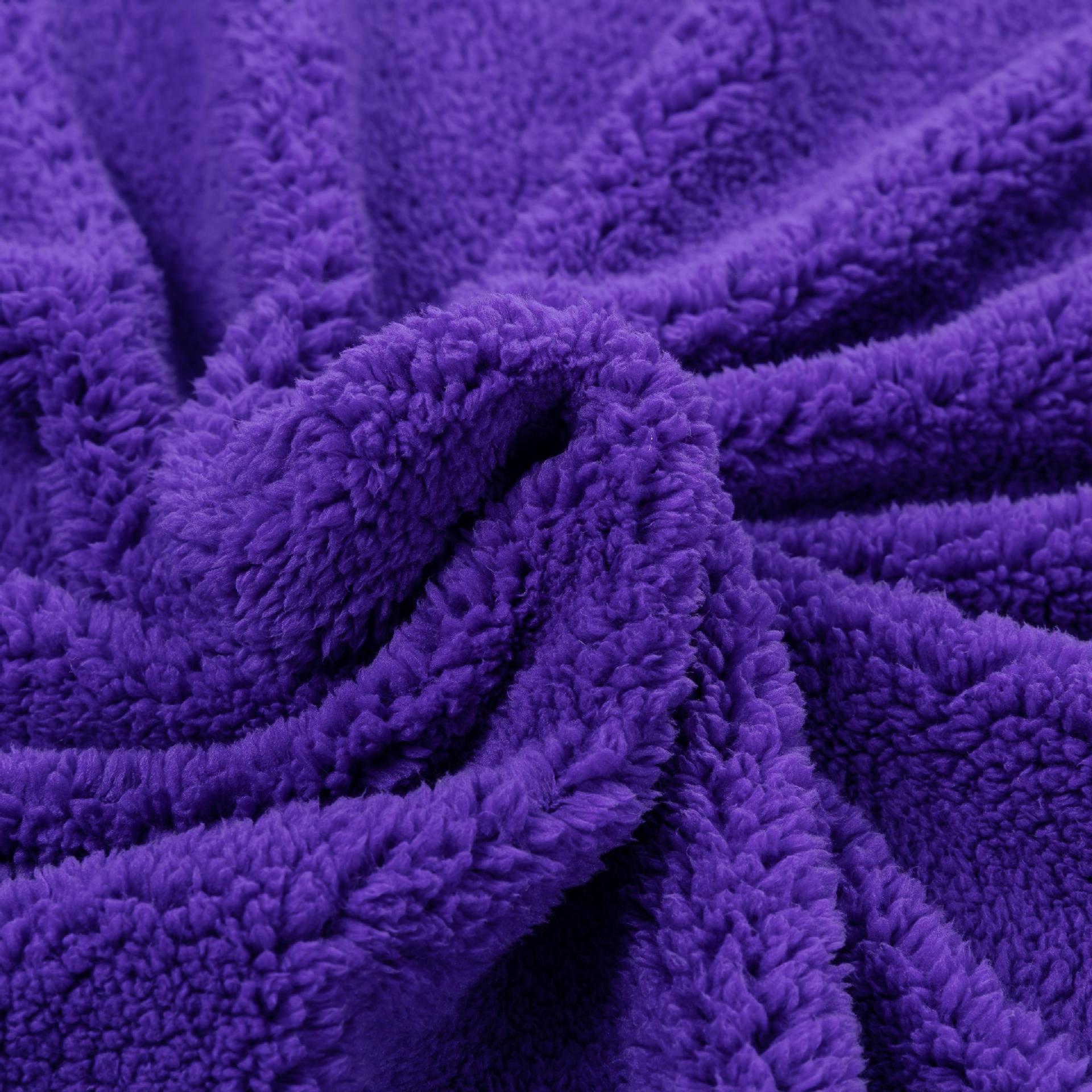 Cotton-padded Waterproof Blanket (Purple-XS:50X70CM)