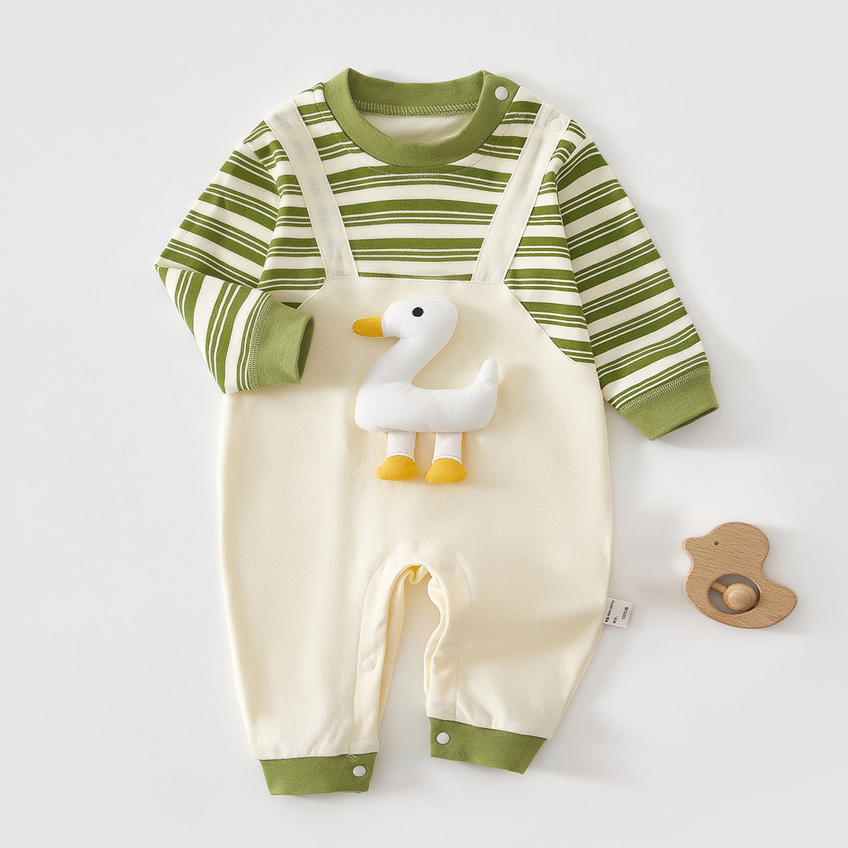 Cartoon Print Infant And Toddler Long Sleeve Bodysuit