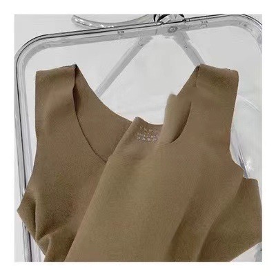 Brown Round Neck