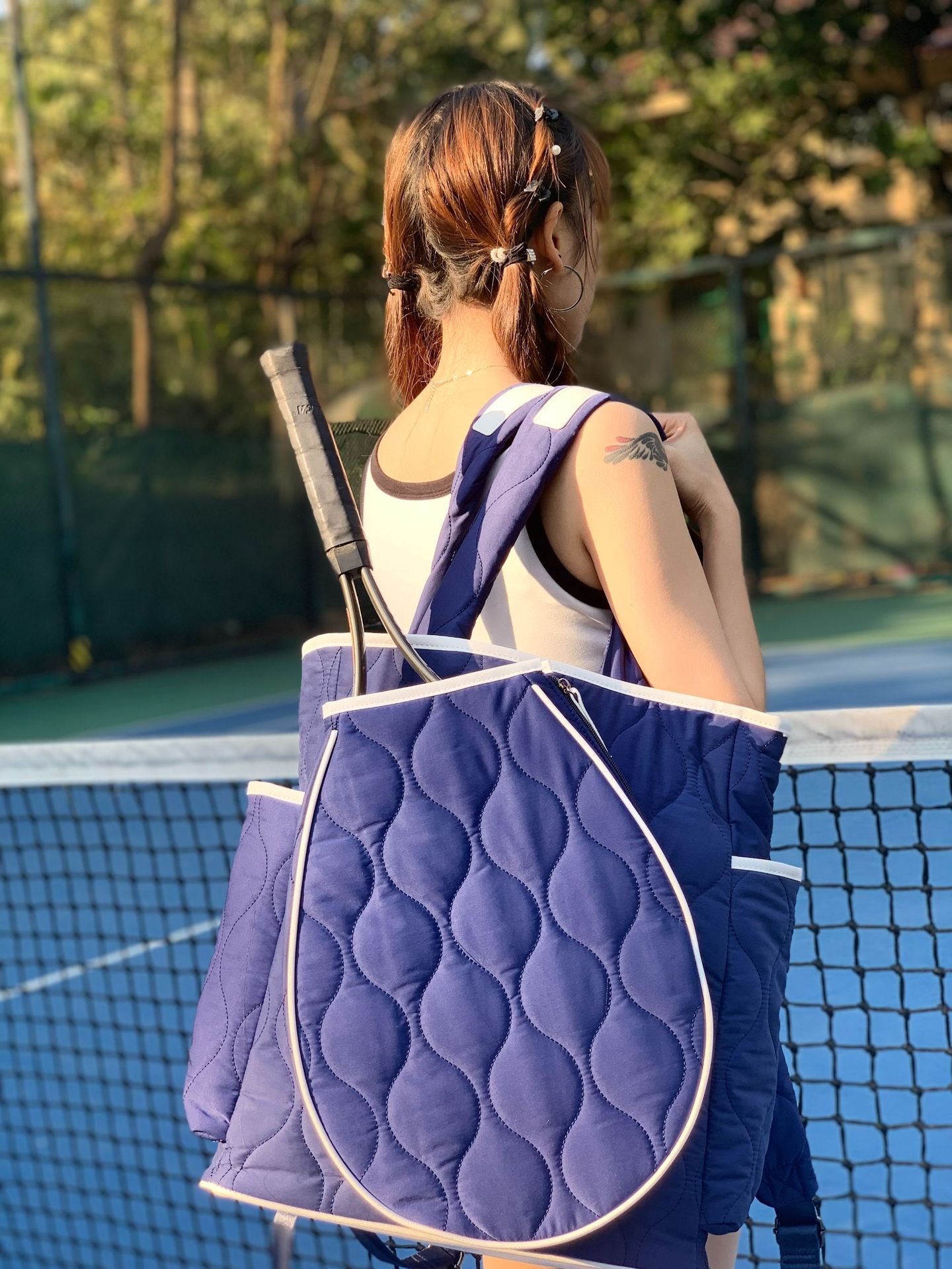 Lightweight New-Style Nylon Double-Shoulder Racket Bag 5