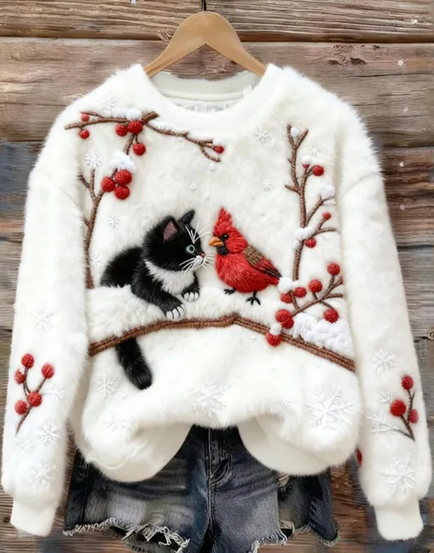 3D printed Christmas themed Women's Flannel Hoodie Rwjlnwy13 1291 - Shop at LoveMi
