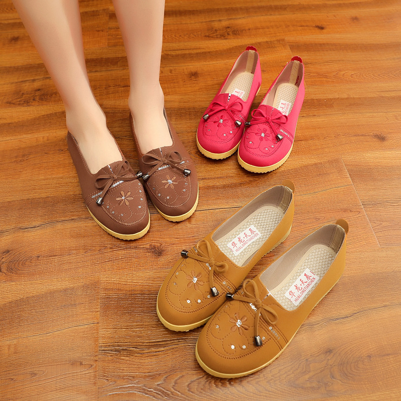 Old Beijing Cloth Shoes With Soft Soles, Non-slip And Wear-resistant product image