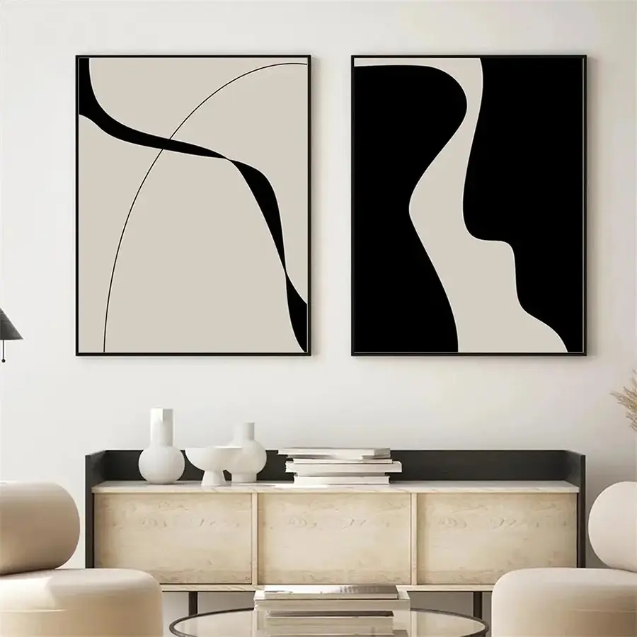 Abstract Sofa Background Wall Decoration Painting
