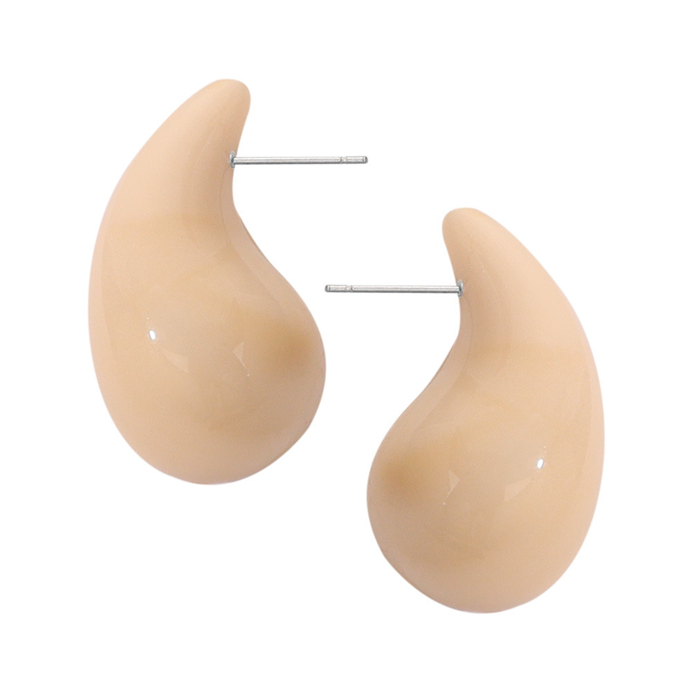 Milky Yellow Earrings
