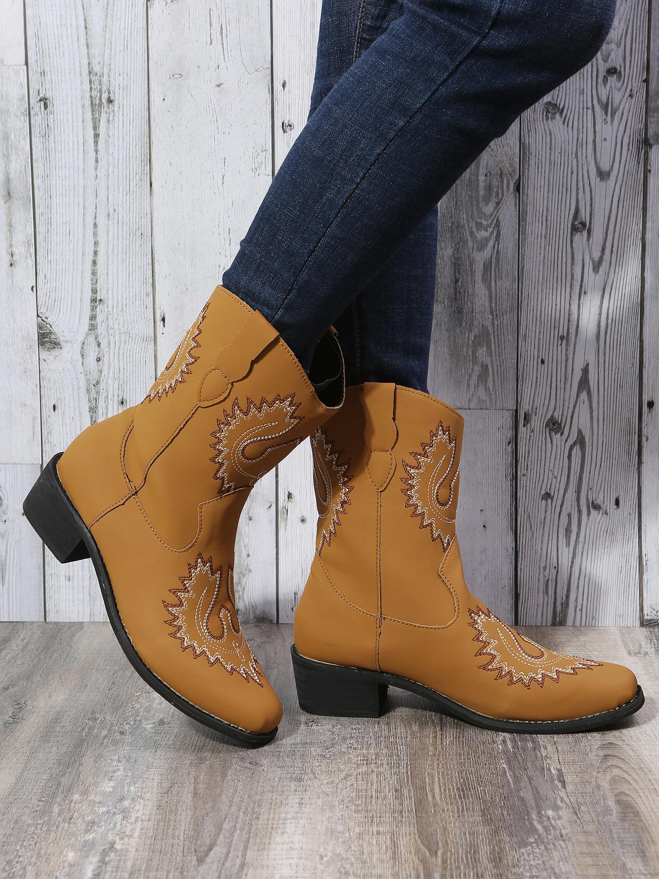 Title 9, Nouvelles Bottines Grandes Broderies Style Ethn...