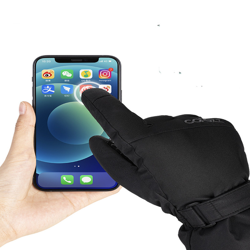 Touch Screen Cold-proof Waterproof Winter Warm Thickened Fleece Cycling