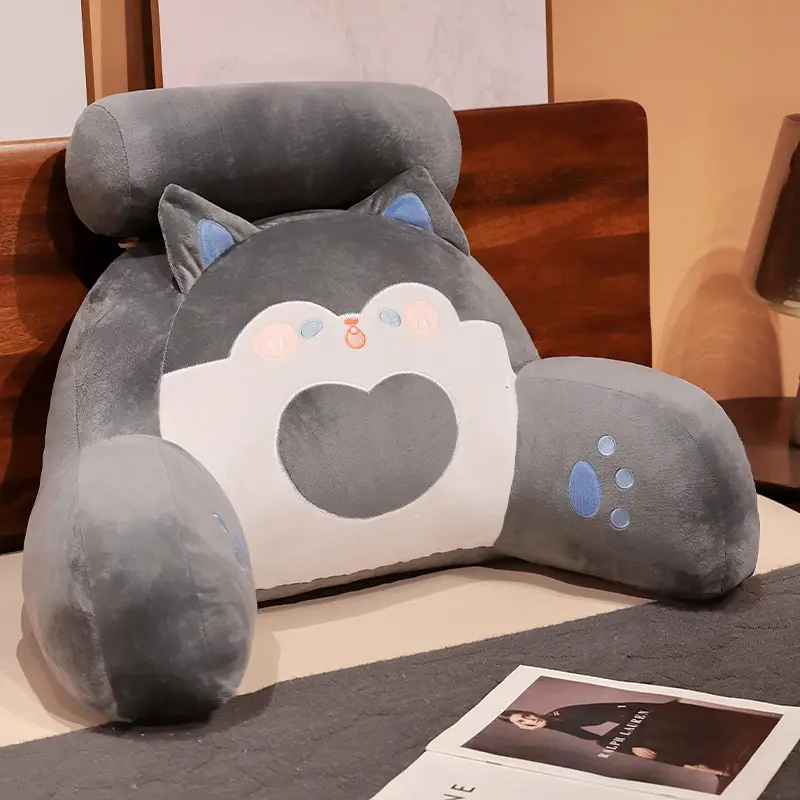 Cartoon Bedside Cushion Soft Case Cushion Sofa Lumber Pad