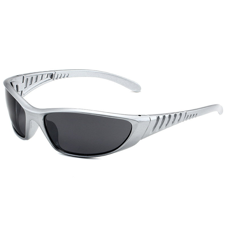 Women's Creative Multi-color Hollow-out Future Technology Sunglasses - Image 12