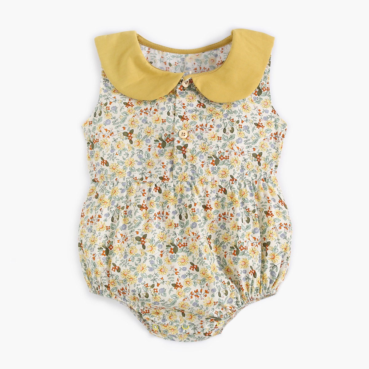 Summer Fashion Baby Clothing Floral Baby One-piece Pants