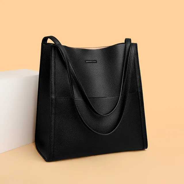 Fashion Large Capacity Commuter Tote Black - Shop at LoveMi