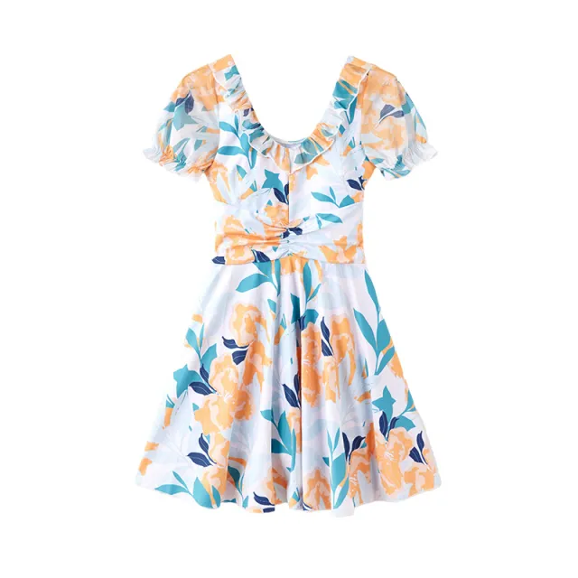 Fairy Swimming Dress High Waist Swimsuit For Women Light Color Series Xl - Shop at LoveMi