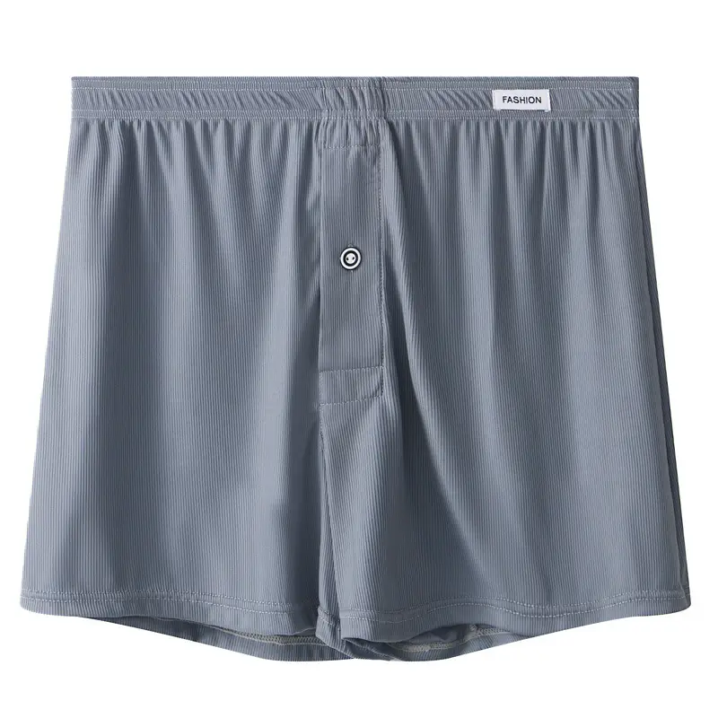 Men's Thin Breathable Solid Color Simple Boxer Shorts