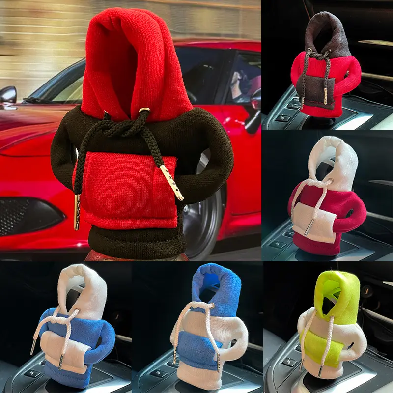 Car Gear Lever Mini Sweater Decoration Protective