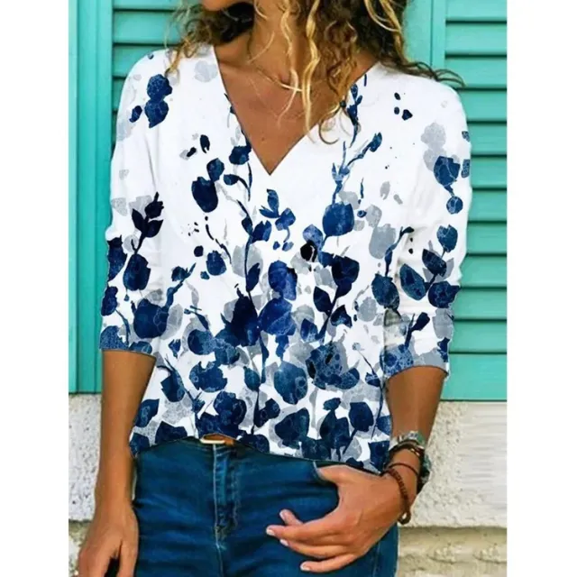 Street Popular Autumn And Winter New Women's Tops Printed Long Sleeve Element 6 - Shop at LoveMi