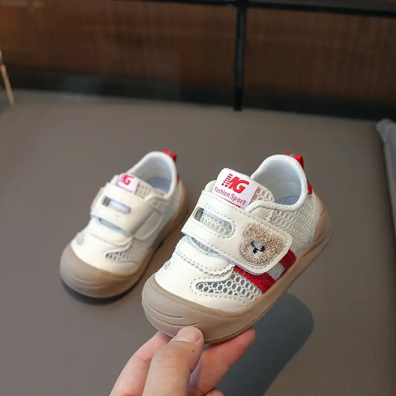 Children's Breathable Mesh Shoes Men's And Women's Soft Bottom Casual