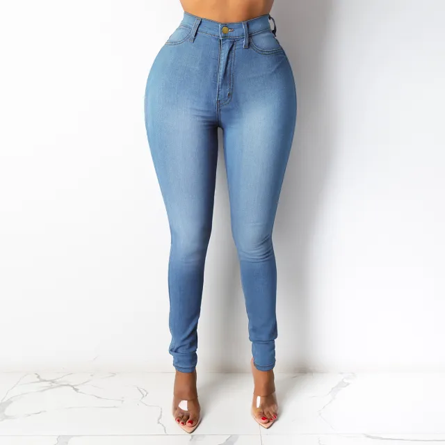Fashion Women's Wear Jeans Slim Fit Smalt 3Xl - Shop at LoveMi