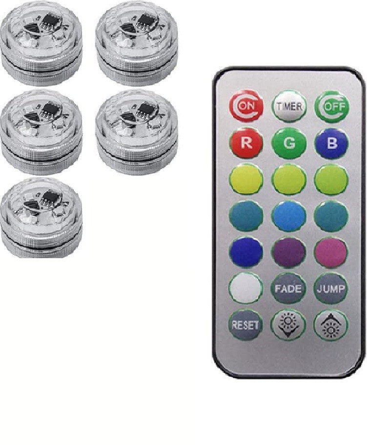 1 Remote Control 5 Lights