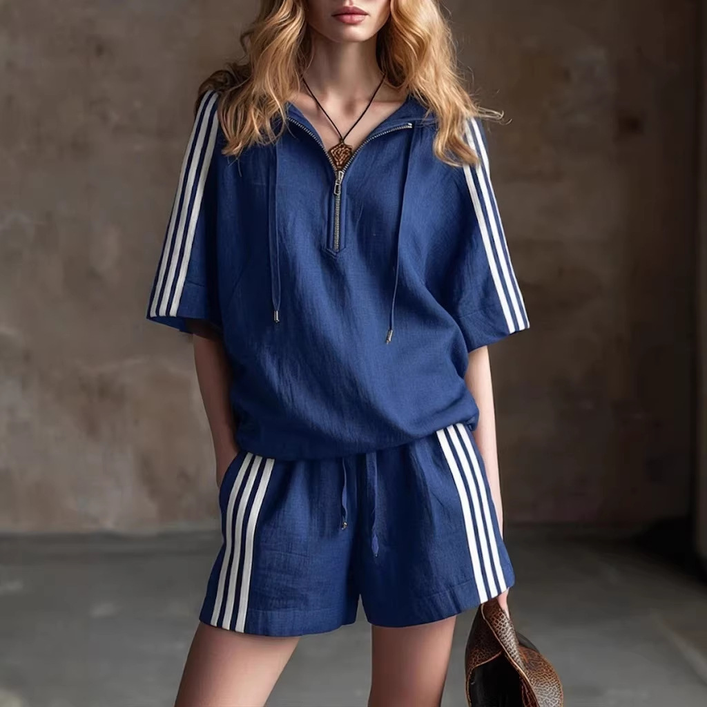 Casual Loose-fitting Two-piece Sportswear Set 17 08ee3f29 397d 4be9 9be2 b234fcb244a0