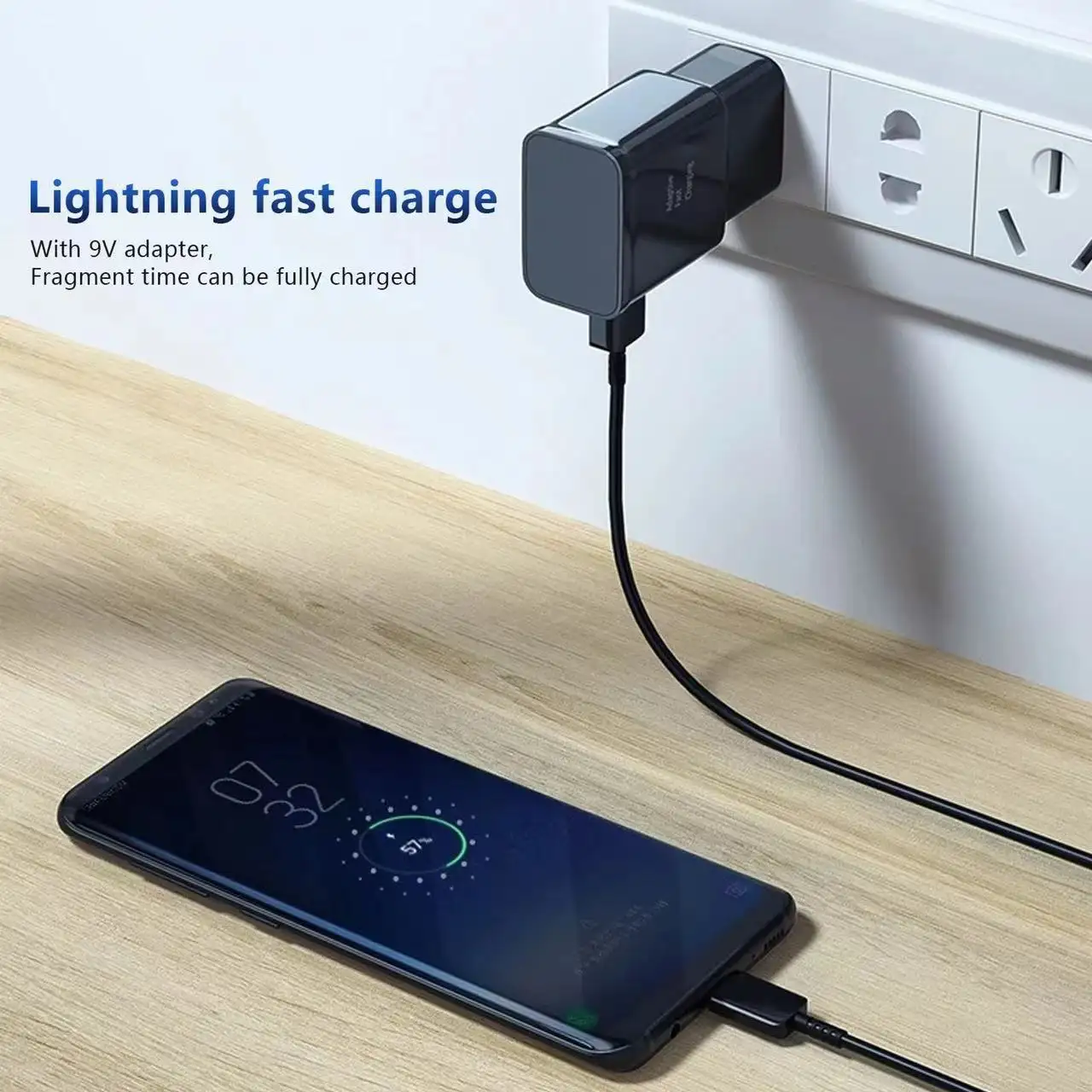 Fast Charger British Standard 9V2A Charging Plug