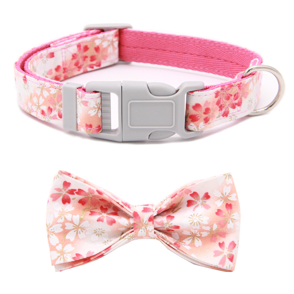 Collar Bow Tie Pink